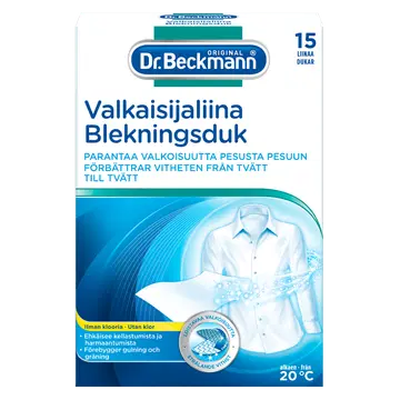 Dr. Beckmann 15kpl Valkaisijaliina