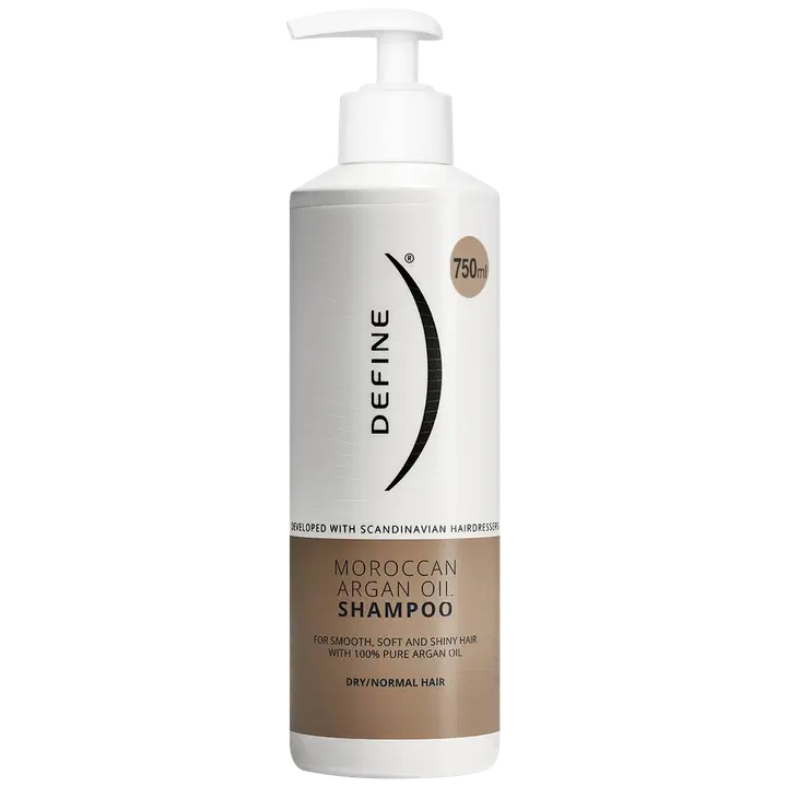 Define Moroccan Argan Oil shampoo kuiville/normaaleille hiuksille 750ml