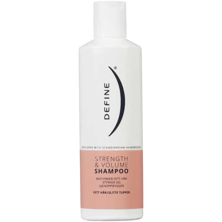 Define Strength & Volume shampoo tuuheuttava ja vahvistava shampoo hennoille hiuksille 250ml