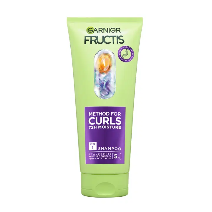 Garnier Fructis Method for Curls shampoo kihartuville hiuksille 200ml