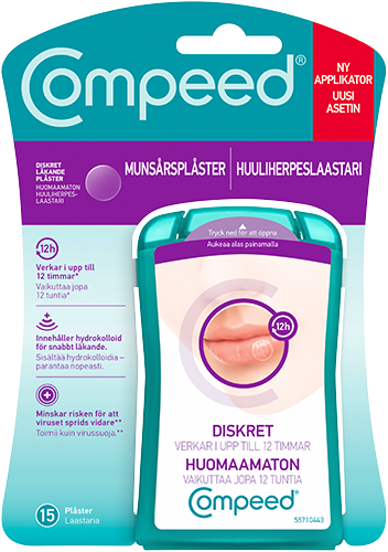 Compeed huuliherpeslaastari 15 kpl asettimella