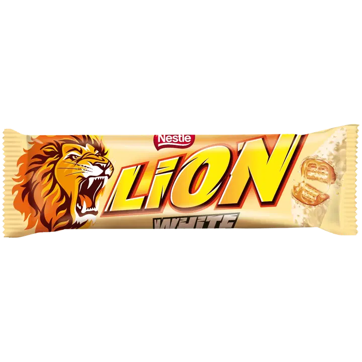 Nestlé Lion 42g White vohvelipatukka