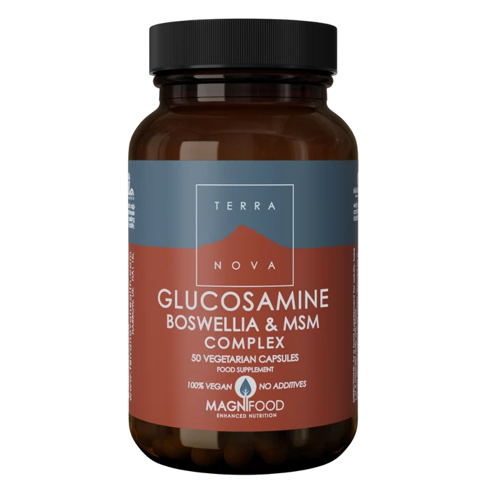 Terranova Glucosamine Boswellia & MSM Complex 50 kaps.