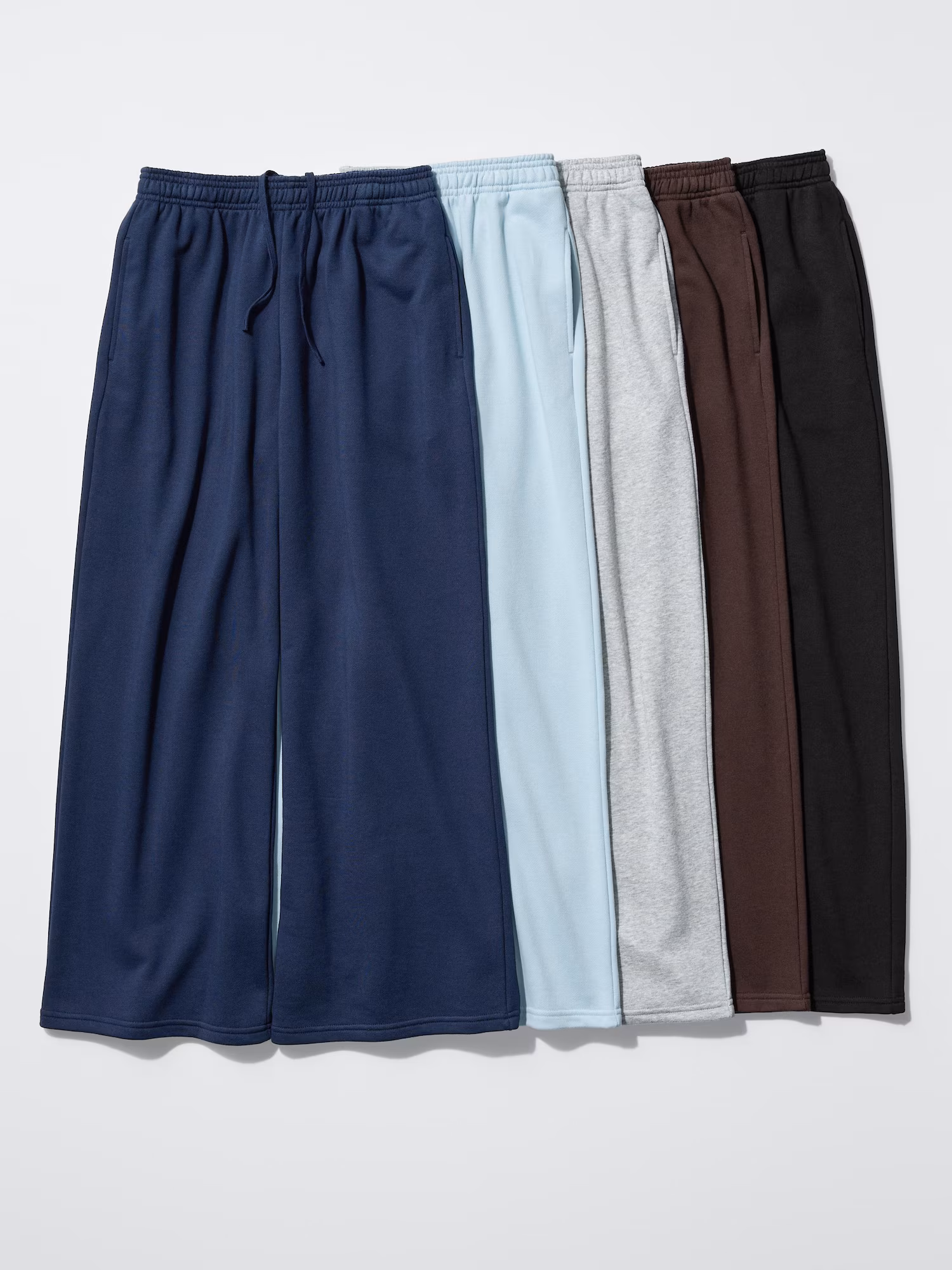 Sweat wide trousers longer