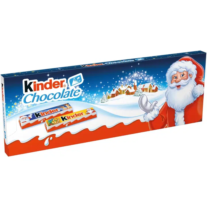 Kinder Chocolate minisuklaapatukat 150 g (12kpl) Joulu