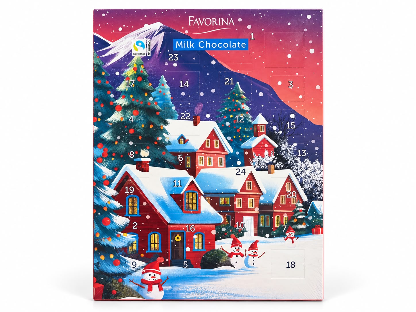 Disney Stitch -suklaajoulukalenteri lapsille 75 g