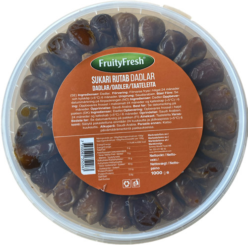 Fruity Fresh финики 1 кг