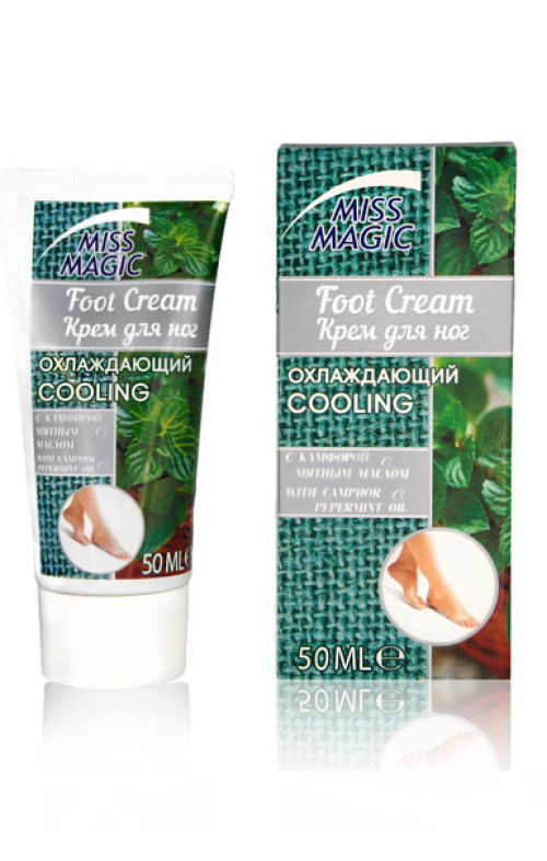 Miss Magic Охлаждающий крем для ног 50 мл
