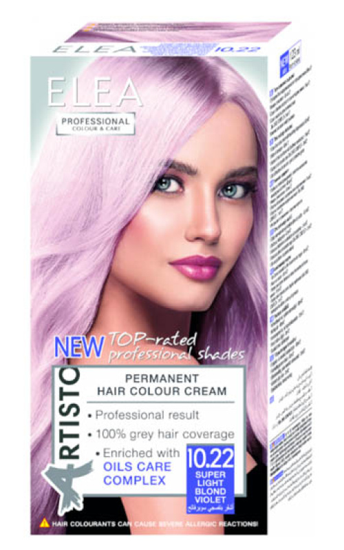 Elea краска для волос Супер светлый блондин фиолетовый