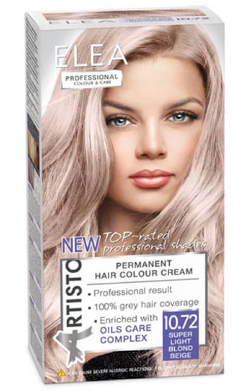 ELEA Artisto Краска для волос Супер светлый блонд Бежевый
