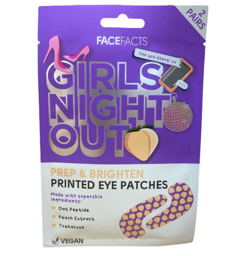 Face Facts Girls Night Out Prep & Brighten Патчи для глаз - 2 пары 