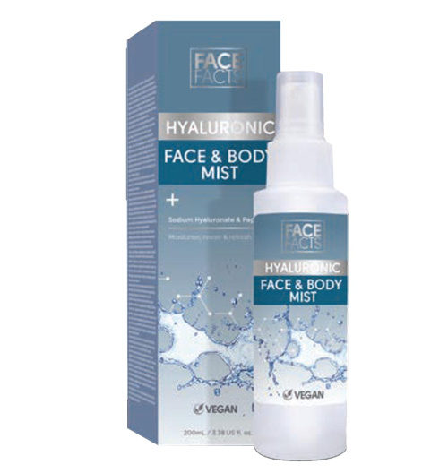 Face Facts Hyaluronic мист для лица и тела 200 мл 