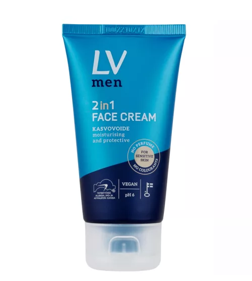 LV Men крем для лица 2в1, 75 мл