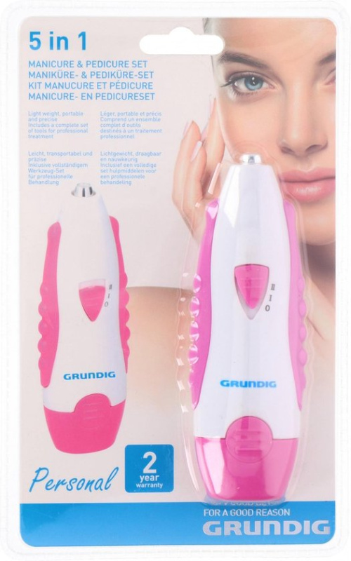 Grundig аппарат для маникюра и педикюра 5в1