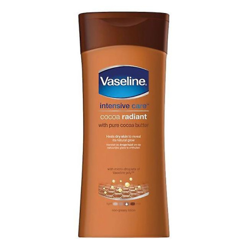 Vaseline увлажняющая эмульсия какао 200 мл