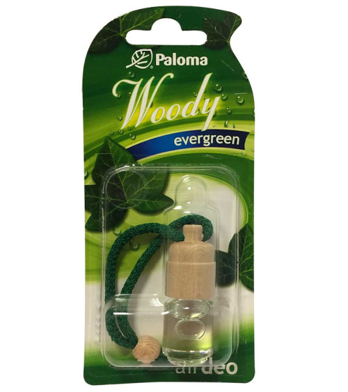 Paloma Woody Освежитель воздуха для автомобиля Evergreen 4 мл 