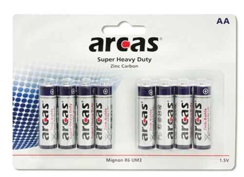 Arcas R06 Mignon AA Батарейки упаковка 8 шт. 