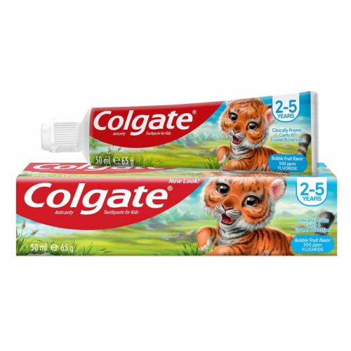 Colgate Зубная паста Фруктовая 50 мл 2-5 лет 