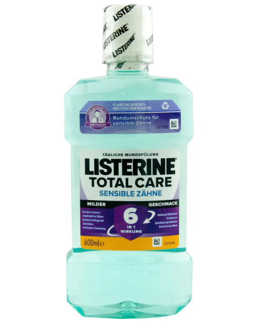Listerine Total Care Ополаскиватель для рта 600мл 