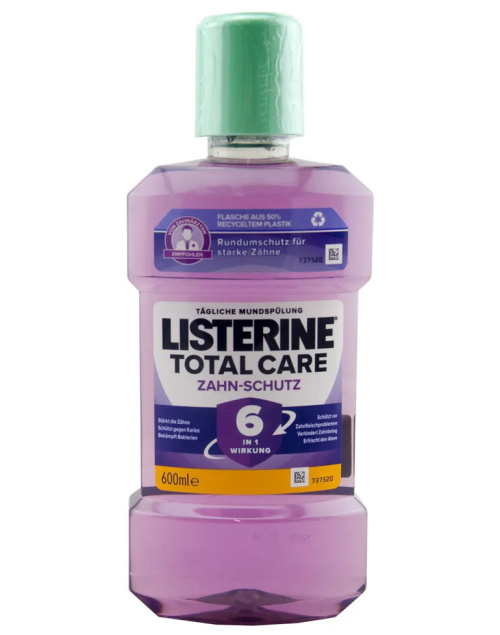 Listerine Total Care Ополаскиватель для рта 600мл 