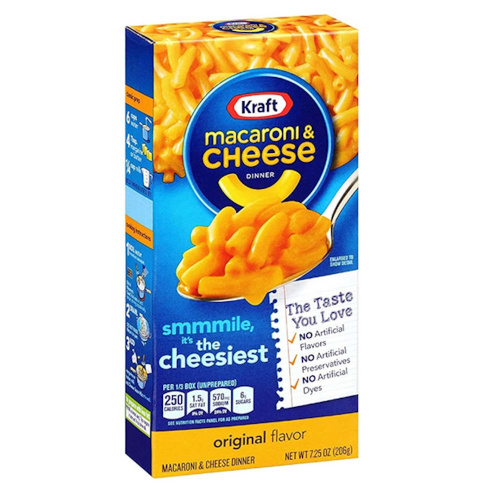 Kraft Mac and Cheese Макароны с сыром 206г