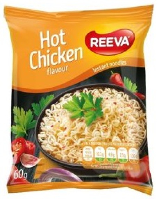 Reeva Лапша со вкусом курицы, Острая 60г