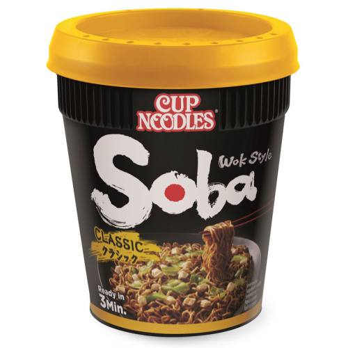 Nissin Soba Cup Classic лапша быстрого приготовления 90гр.