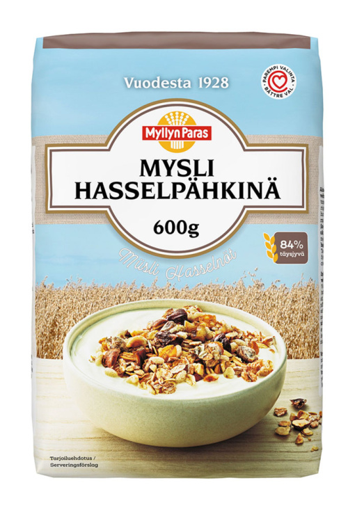 Myllyn Paras Mysli Hasselpähkinä 600g