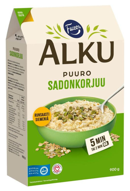 Fazer Alku Каша «Урожайная» 900 г 