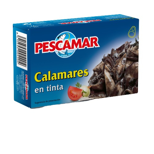 Pescamar Кальмар в чернилах 111г
