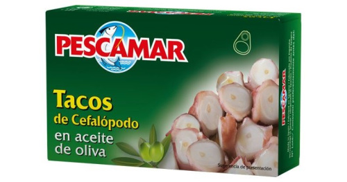 Pescamar Щупальца в оливковом масле 111г