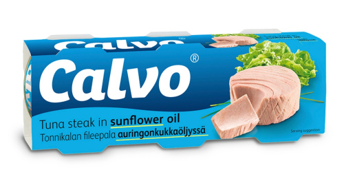 Calvo Филе тунца в подсолнечном масле 240 г