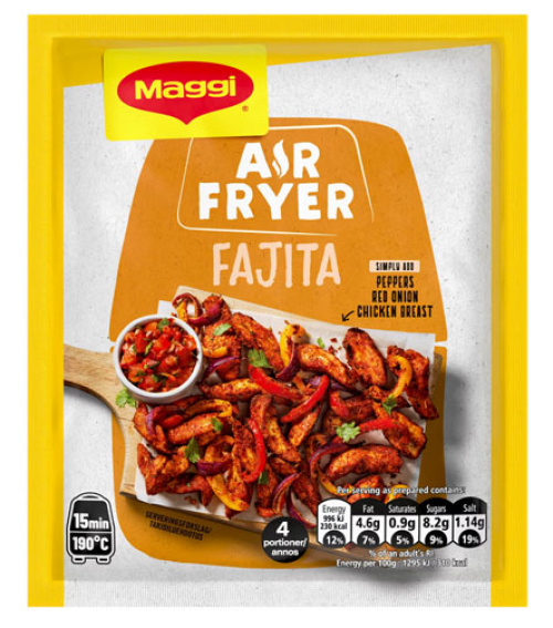 Maggi Air Fryer Fajita — смесь специй для фахиты, 27 г