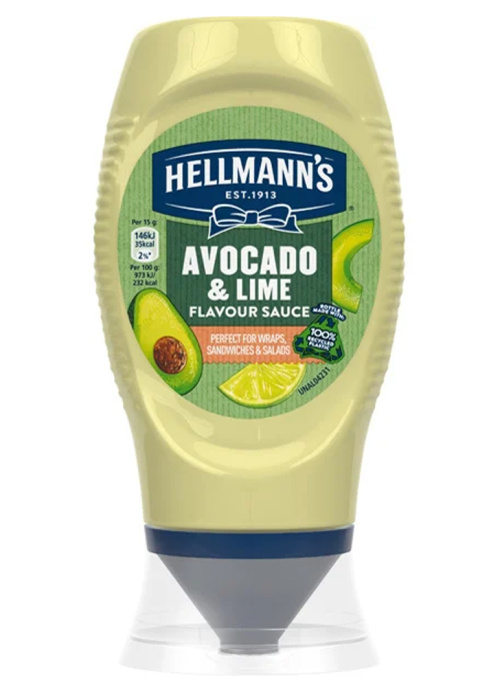 Hellmann’s Avocado & Lime Соус 250мл