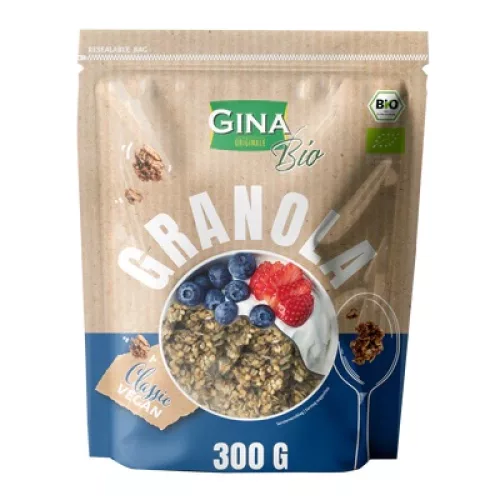 Gina Органическая мюсли-гранола 300 г 