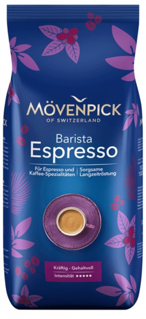 Mövenpick Espresso кофе в зернах 1000г