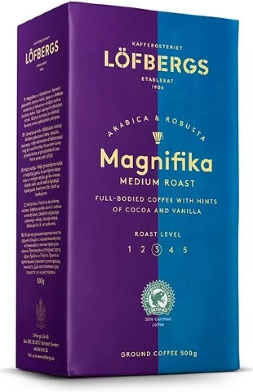 Löfbergs Magnifika Кофе молотый 500гр.