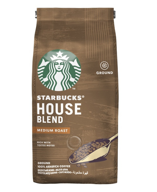 Starbucks House Blend Medium фильтр-кофе 200г 