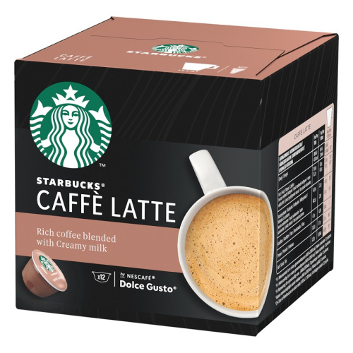 Starbucks D.G Caffe Latte 12 Kaps 