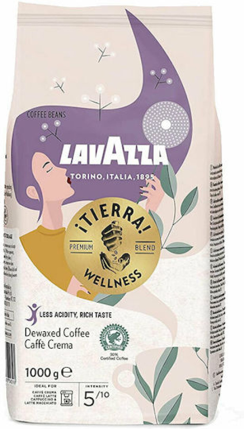 Кофе Lavazza iTierra кремовый в зернах 1 кг 