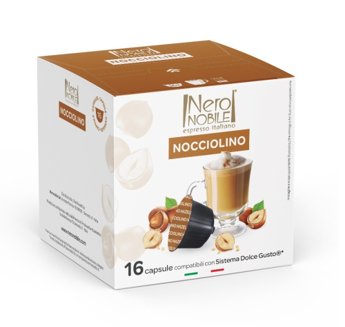 Nero Nobile Dolce Gusto Nocciolino Кофе 16 капсул