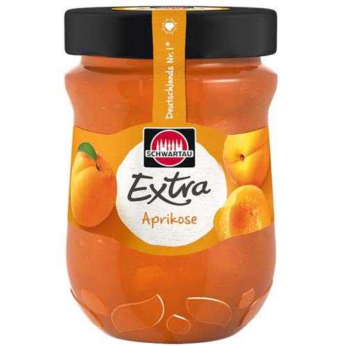 Schwartau Extra Абрикосовый фруктовый спред для завтрака 340 г 