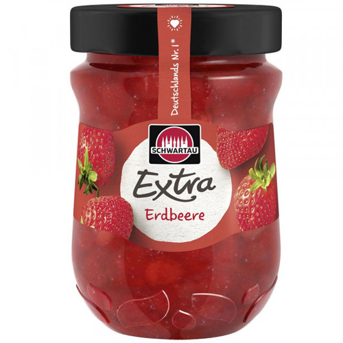 Schwartau Extra клубничный спред 340г 