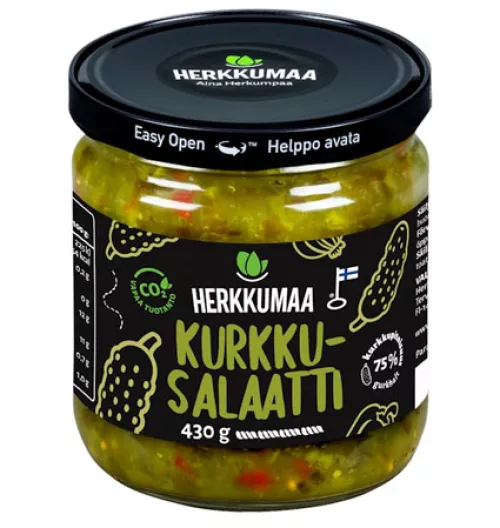 Салат из огурцов Herkkumaa 430 г 