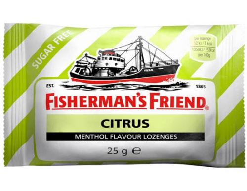 Fisherman's Friend Леденцы без сахара Цитрус, 25гр. 