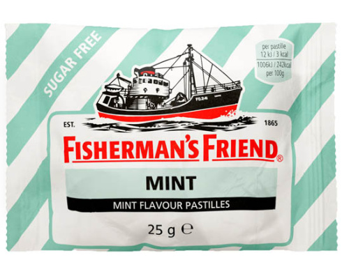 Fisherman's Friend Mint без сахара, 25 г 