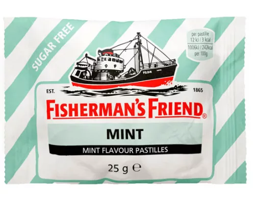 Fisherman's Friend Mint без сахара, 25 г 