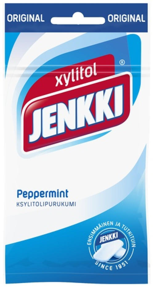 Jenkki Peppermint Жевательная резинка 30 г
