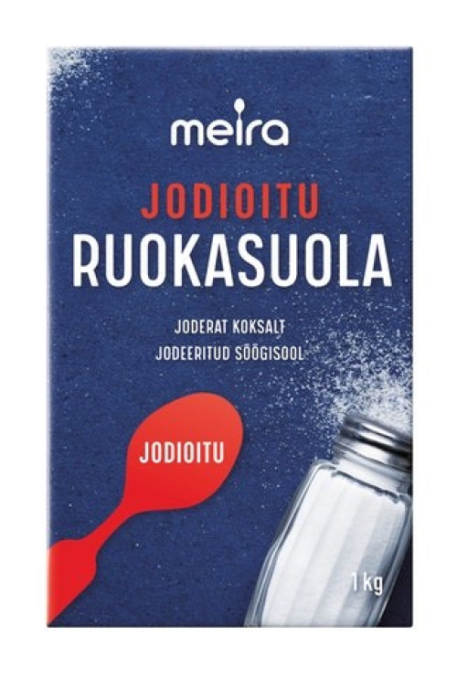 Meira Соль пищевая йодированная 1000 г