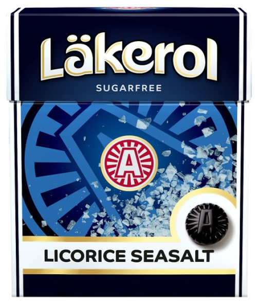 Läkerol Classic лакрица с морской солью 25 г